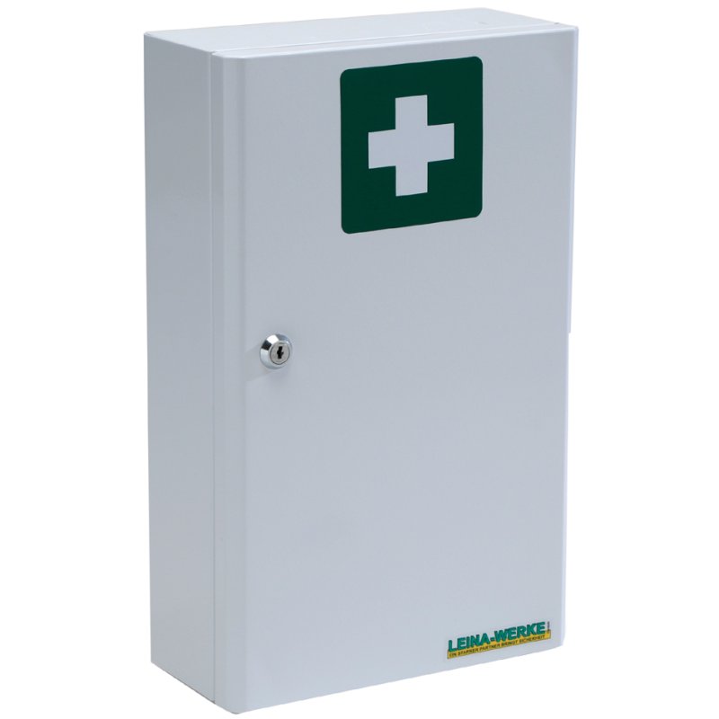 LEINA-WERKE armoire de secours B, sans contenu, blanc, 247×110×300 mm